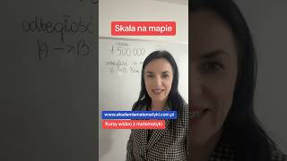 Skala na mapach matematyka egzamin8klasisty matura [upl. by Acenom]