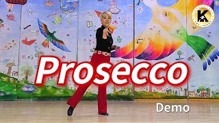 Prosecco Linedance Demo 중급 Choreo Emma Ruhnau [upl. by Gillead]