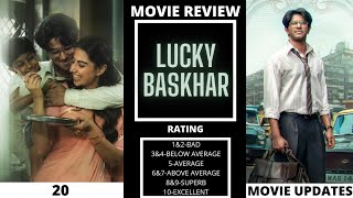 DQS LUCKY BAKHAR MALAYALAM REVIEW  DULQUER SALMAAN  MEENAKSHI CHAUDHARY  VENKY ATLURI  SITHARA [upl. by Terrene]