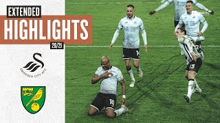 Swansea City v Norwich City  Extended Highlights [upl. by Luhey529]