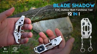 Now on Kickstarter Blade Shadow Outdoor Multitool With A Steel Wire Saw [upl. by Nahem]