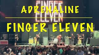 Finger Eleven  Adrenaline  Summer of 99 Tour 2024 Raleigh NC 91824 fingerelevenfingereleven [upl. by Htessil979]