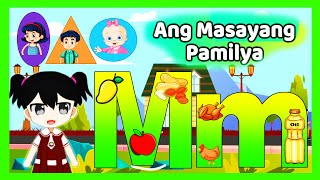 Letter Mm Story Ang Masayang Pamilya [upl. by Maier]