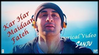 Sanju KAR HAR MAIDAAN FATEH – Sukhwinder Singh Shreya Ghoshal 8D AUDIO [upl. by Holladay]