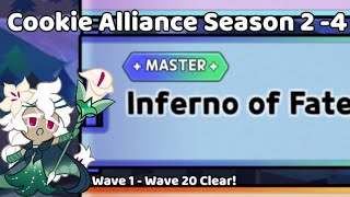 Cookie Alliance Season 24 MASTER Wave 120 Guide  Cookie Run Kingdom [upl. by Hafirahs485]