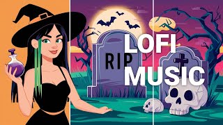 Get Ready for a Cozy Halloween with Spooky Lofi Vibes 🎃🍂 [upl. by Jilleen]