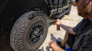 The Easiest Way to Shine Your Truck Tires [upl. by Karna]