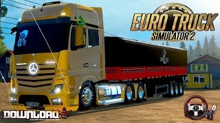 TRANSPORTANDO CARNE SECA MAPA ELDORADOPRO  EURO TRUCK SIMULATOR 2  ► G27 [upl. by Dorreg]