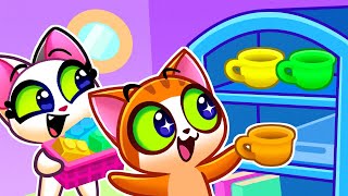 ✨ Clean Up Song 🧹  Tidy Up Time with Purrfect Kids Songs amp Nursery Rhymes 🎵 [upl. by Tallia]