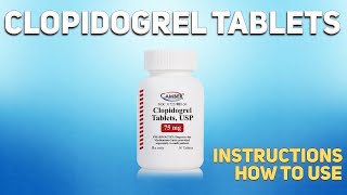 Clopidogrel tablets how to use Uses Dosage Side Effects Contraindications [upl. by Olrac]