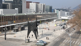 Avant  Après  la nouvelle gare de Grenoble [upl. by Emse937]