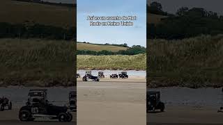 Pendine Sands Hot Rod Races vintage hotrod vhra [upl. by Arymahs]