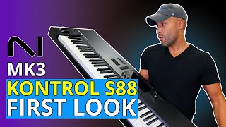 Native Instruments Kontrol MK3 S88  Different from the MK2 [upl. by Lauer]