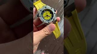 第41集 Audemars Piguet Royal Oak Offshore diver yellow [upl. by Ehrenberg]