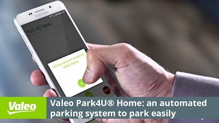 Valeo Park4U Home a trained parking assistance system  Valeo [upl. by Corkhill358]