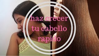 Como Hacer Crecer el Cabello Rápido Sano y fuerte Kika Juarez [upl. by Avril530]