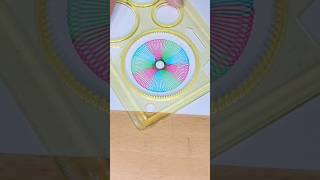 How many rotations did the pen make in total shorts spirograph satisfying asmr art pattern [upl. by Eicyal]