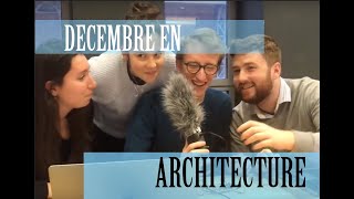 VLOG  Décembre en école darchitecture [upl. by Eornom]