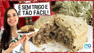 NÃO COMPRE PANETONE NESTE NATAL FAÇA ESTA RECEITA MAIS FÁCIL E SEM TRIGO NO LUGAR SAUDÁVEL [upl. by Auka999]