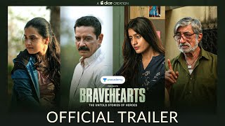 Dice Media  Bravehearts  Web Series  Official Trailer  Ft Aadhya Anand Shakti Kapoor Anup Soni [upl. by Alleunam]