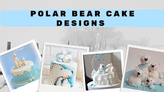 Unique Polar Bear Cake Designs For Christmas  Snow Cake [upl. by Yerak67]