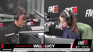 WATCH LIVE Breakfast with Will Goodings amp Lucy Lokan [upl. by Ynaittirb]