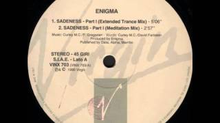 Enigma  Sadeness  Part I 12 Extended Trance Mix [upl. by Haleak]