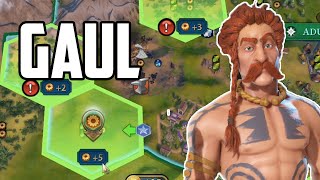 Industrial Zones in the Classical era are pretty bonkers  Civ 6 Gaul Ep 1 [upl. by Aicylla]