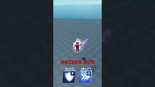 Jitter Click Vs Blade Ball Hacker 💀 roblox bladeball bladeballroblox [upl. by Notyep]