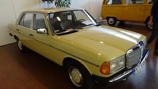 1978  Mercedes Benz 240 W123  Technorama Ulm 2016 [upl. by Afatsom]