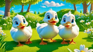 Five Little Ducks  Fun Counting Song  Nursery Rhymes amp Kids Songs [upl. by Ahsiniuq]