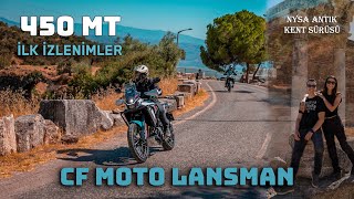 CF Moto 450 Lansmanı  450 MT İlk İzlenimler  İlk Sürüş [upl. by Lambert]