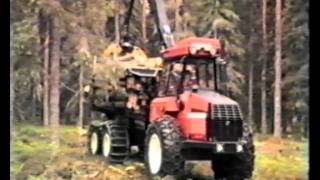 Volvo BMValmet 886 Forwarder 1985 [upl. by Tamara103]