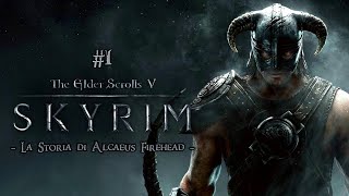 THE ELDER SCROLLS V SKYRIM 22  Il Nuovo Inizio di Alcaeus Firehead Role Play  PS4 ITA [upl. by Nimar]