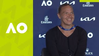 Kaia Kanepi quotI had to calm myself downquot press conference 2R  Australian Open 2021 [upl. by La Verne707]