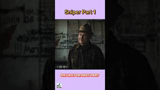 Sniper movie explained part 1 shorts shortfeeds ytshots [upl. by Vary]