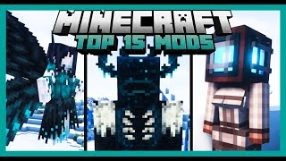 👉TOP MEJORES 15 MODS de MINECRAFT 1165 para FORGE🔥 Criaturas Dimensiones WARDEN [upl. by Minta]