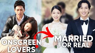 15 Korean Drama Couples Who GOT MARRIED After Meeting on Set 2022 Ft HappySqueak [upl. by Asyen]