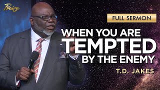 TD Jakes Overcome Temptation in Your Life  Praise on TBN [upl. by Eward]