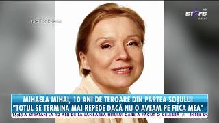 Mihaela Mihai zece ani de teroare din partea soţului Era o gelozie patologică [upl. by Judye]