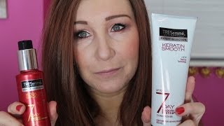 Tresemme 7 Day Smooth Conditioner amp Treatment  Review [upl. by Ltney]