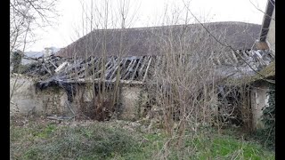 Saving the ancient Chateau Barn Review 6 month rescue project of the old barn Chateau DIY project [upl. by Ivgnout769]