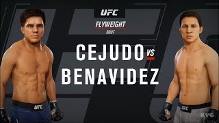 EA Sports UFC 3  Henry Cejudo vs Joseph Benavidez  Gameplay HD 1080p60FPS [upl. by Sivia]