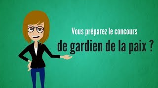 Vidéo Préparation concours gardien de la paix – Carrières publiques [upl. by Kerr]