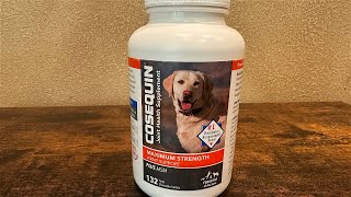 Nutramax Cosequin Maximum Strength Joint Supplement for Dogs [upl. by Thom]