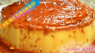 Flan Casero  La cocina de Milo [upl. by Katina899]