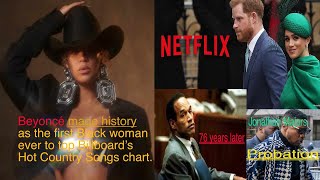 CHANELS REALITY is live Beyonce breaking records The Prince and PrincessNetflix Jonathan Majors [upl. by Procto432]