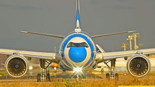 4K 1 HOUR of PlaneSpotting at Frankfurt Airport  59 Aircrafts from Early Morning till Late Night [upl. by Nairim346]