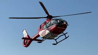 DRF Luftrettung  Landung Christoph 41  Airbus H135  DHRTC  Krankenhaus Leonberg [upl. by Girovard]