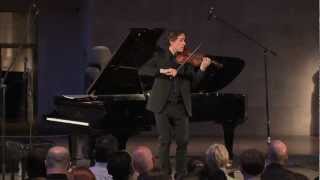 Tim Fain plays Philip Glass Chaconne Part 2 from Partita for Solo Violin [upl. by Macintyre]